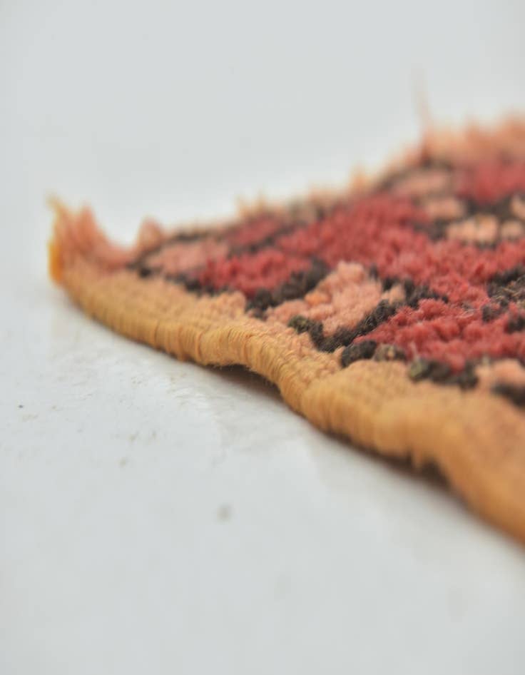 Detail image of  5' 4 x 9' 6  Hand Knotted Moroccan Wool Runner Rug