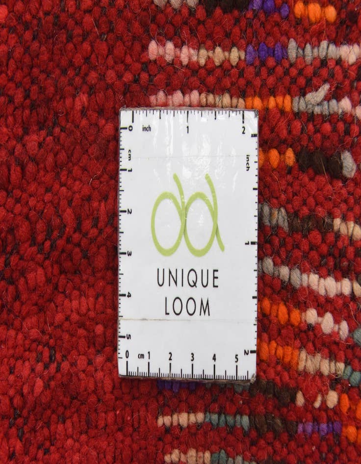 Detail image of  5' 4 x 13' 2  Hand Knotted Moroccan Wool Runner Rug