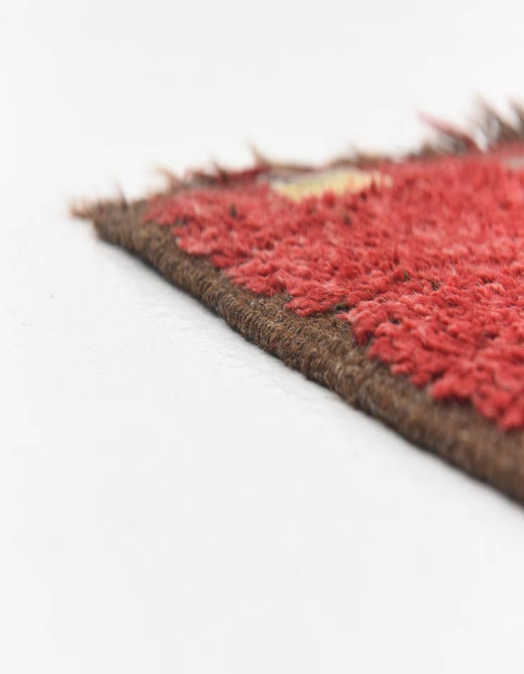 Detail image of  5' 4 x 13' 2  Hand Knotted Moroccan Wool Runner Rug