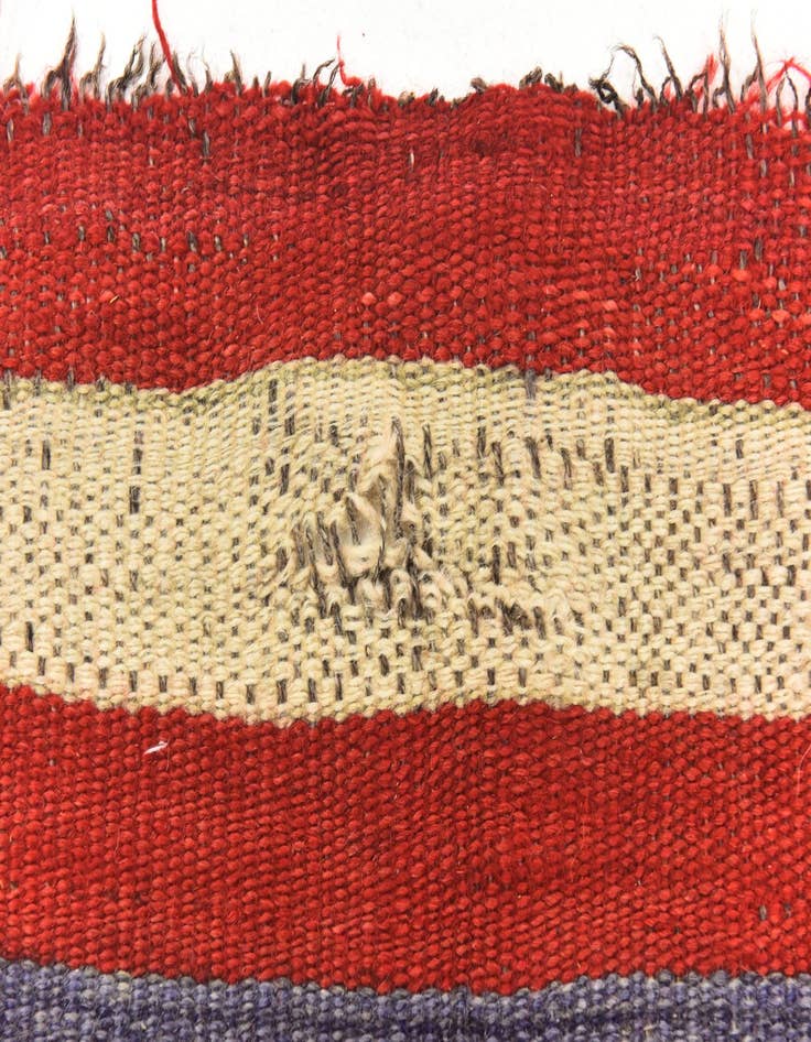 Detail image of  5' 4 x 11' 10  Hand Knotted Moroccan Wool Runner Rug