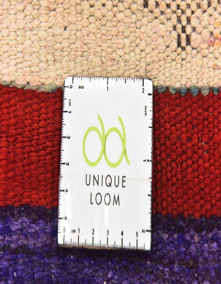 Detail image of  5' 4 x 11' 10  Hand Knotted Moroccan Wool Runner Rug