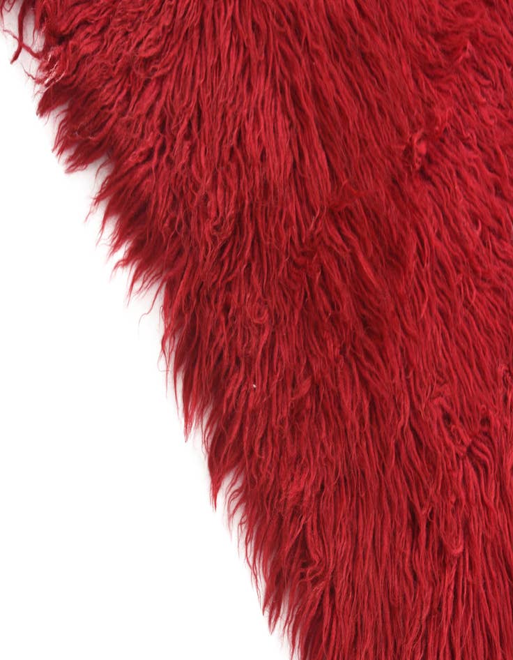 Detail image of  2' x 4' 2  Hand Knotted Moroccan Wool Runner Rug