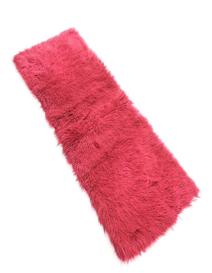 Detail image of  2' 2 x 5' 8  Hand Knotted Moroccan Wool Runner Rug