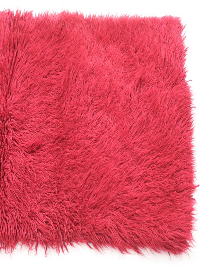 Detail image of  2' 2 x 5' 8  Hand Knotted Moroccan Wool Runner Rug