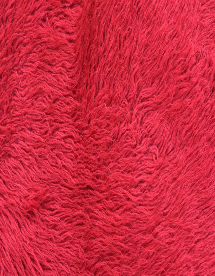 Detail image of  2' 2 x 5' 8  Hand Knotted Moroccan Wool Runner Rug