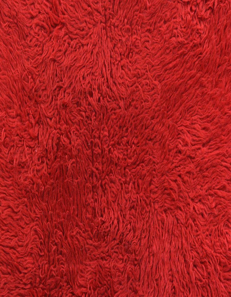 Detail image of  2' 3 x 4' 6  Hand Knotted Moroccan Wool Runner Rug