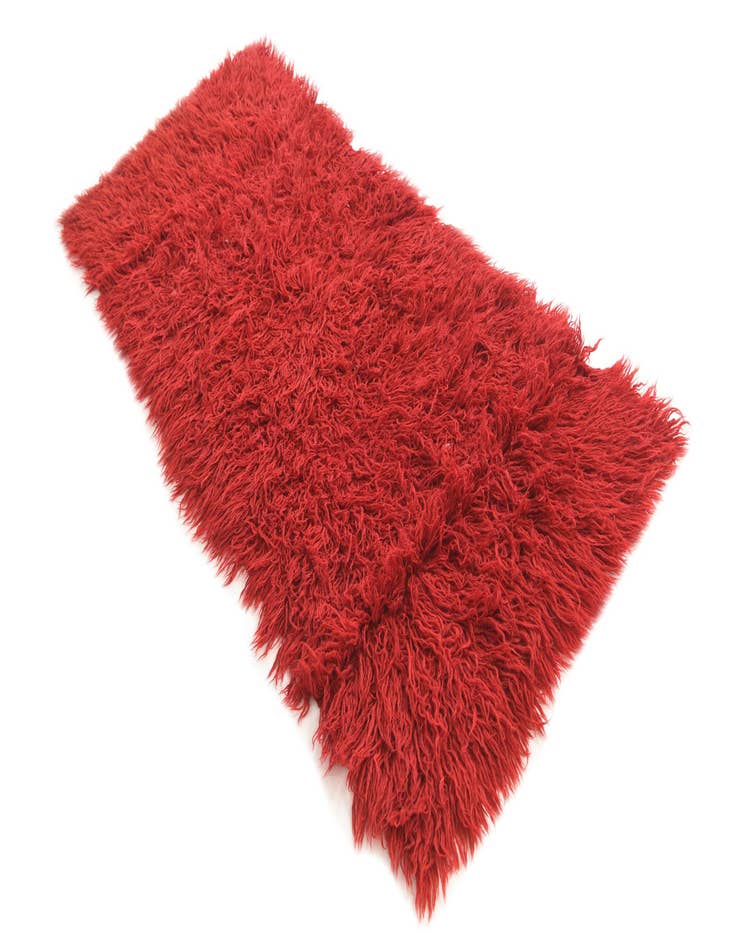 Detail image of  3' x 6' 6  Hand Knotted Moroccan Wool Runner Rug