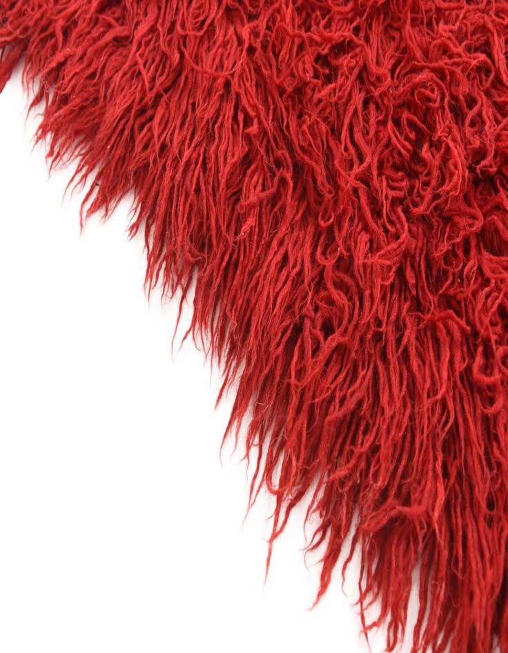 Detail image of  3' x 6' 6  Hand Knotted Moroccan Wool Runner Rug