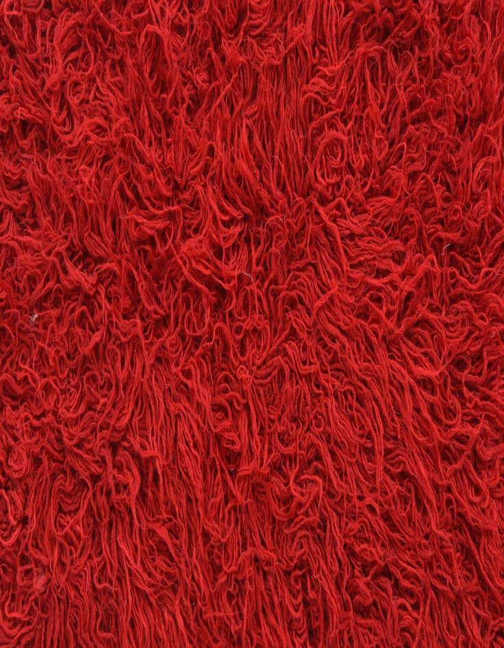 Detail image of  3' x 6' 6  Hand Knotted Moroccan Wool Runner Rug