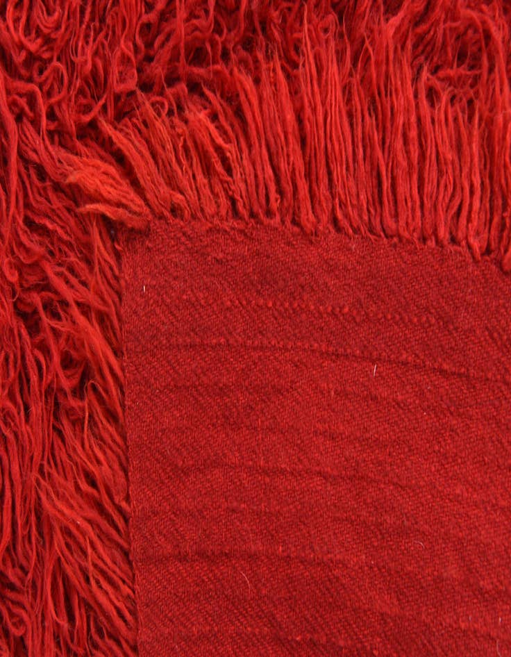 Detail image of  3' x 6' 6  Hand Knotted Moroccan Wool Runner Rug