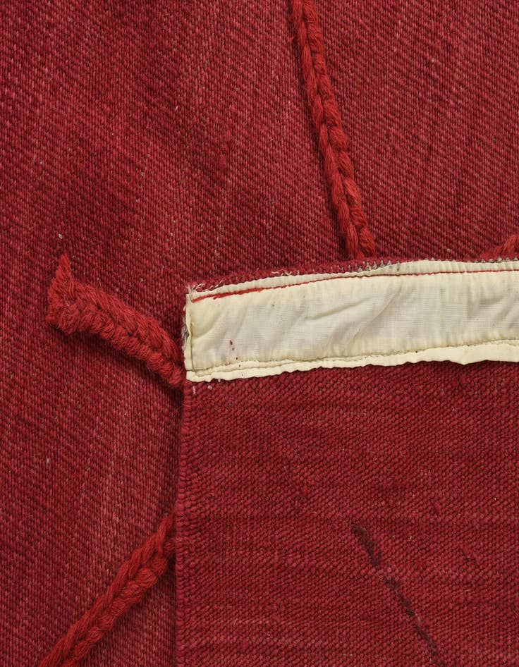 Detail image of  2' 8 x 9' 9  Hand Knotted Moroccan Wool Runner Rug