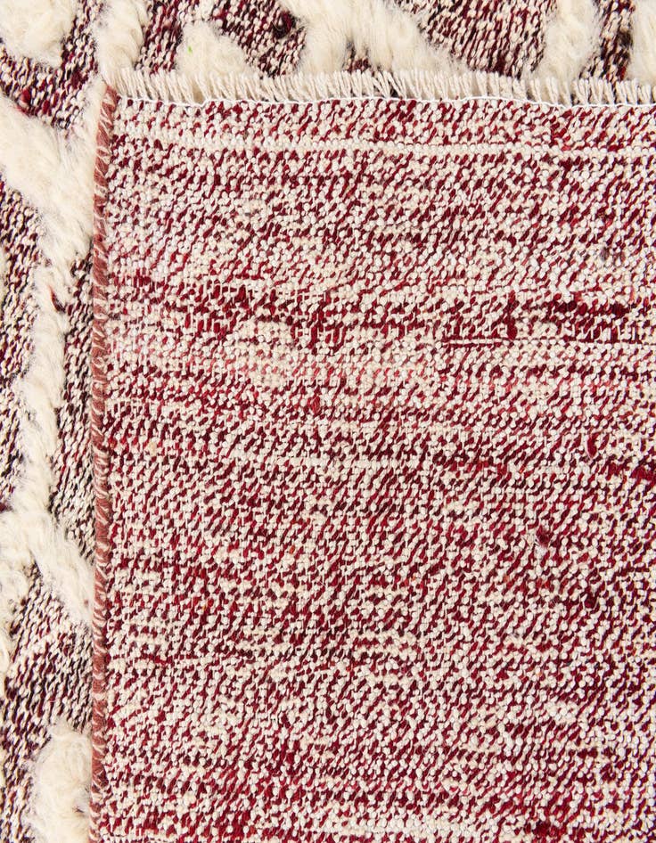 Detail image of  2' 5 x 8' 5  Hand Knotted Moroccan Wool Runner Rug