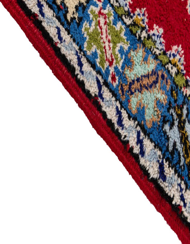 Detail image of  2' 8 x 10' 1  Hand Knotted Moroccan Wool Runner Rug