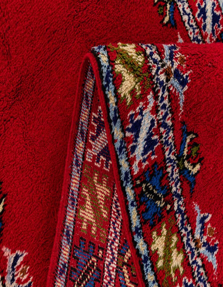 Detail image of  2' 10 x 9' 6  Hand Knotted Moroccan Wool Runner Rug