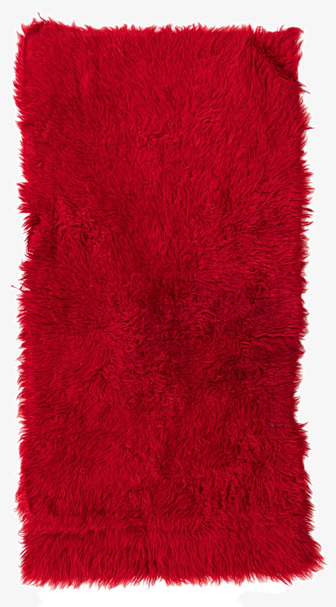  2' 3 x 4' 6  Hand Knotted Moroccan Wool Runner Rug