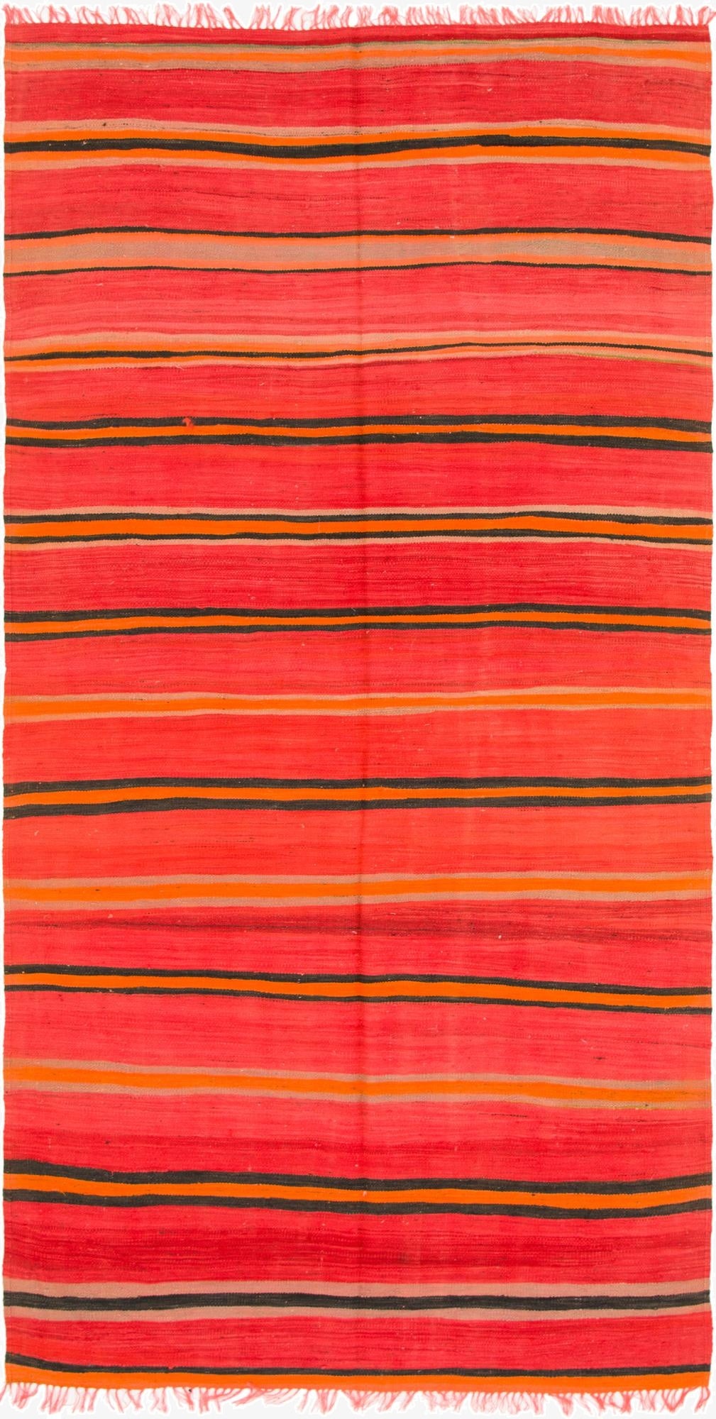  5' 3 x 10' 6  Hand Knotted Moroccan Wool Runner Rug