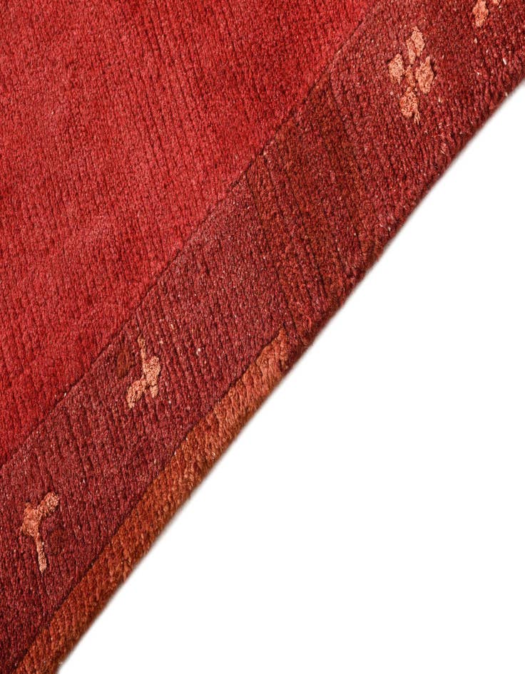 Detail image of  2' 3 x 4' 7  Hand Knotted Nepal Wool Runner Rug