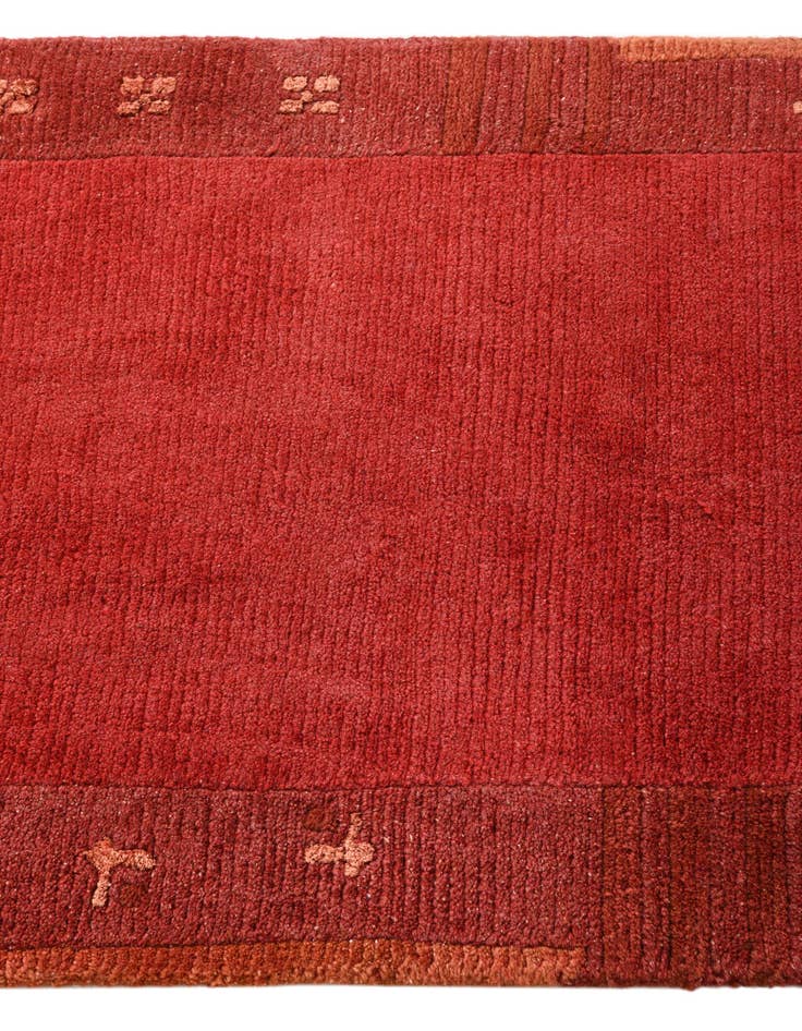 Detail image of  2' 3 x 4' 7  Hand Knotted Nepal Wool Runner Rug