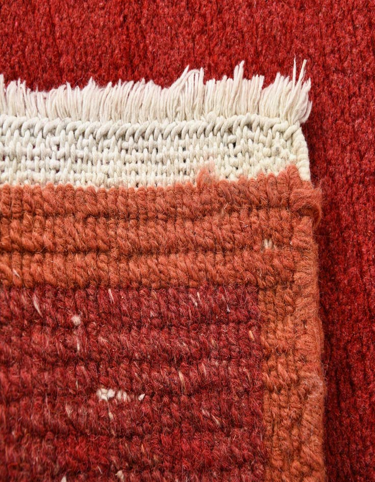 Detail image of  2' 3 x 4' 7  Hand Knotted Nepal Wool Runner Rug