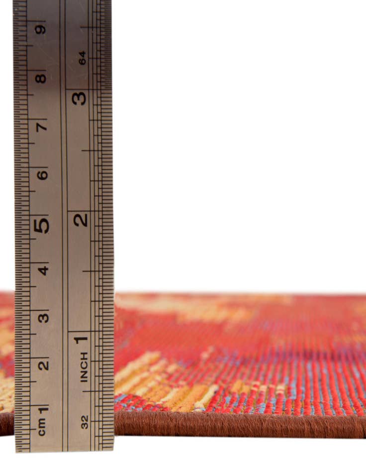 Detail image of  2' x 6'  Washable Modern Indoor / Outdoor Runner Rug