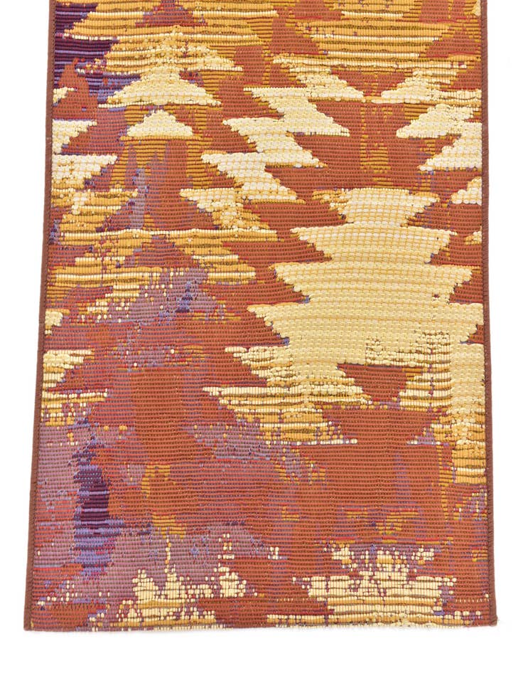 Detail image of  2' x 6'  Washable Modern Indoor / Outdoor Runner Rug