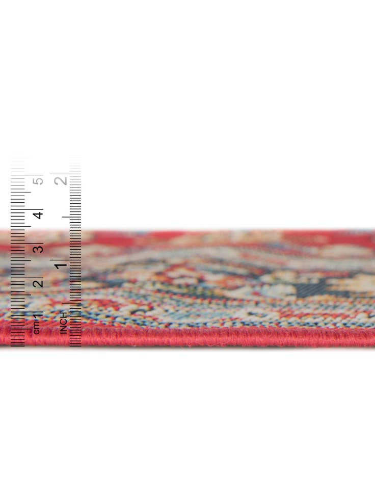 Detail image of  2' x 5' 1  Washable Traditional Indoor / Outdoor Runner Rug
