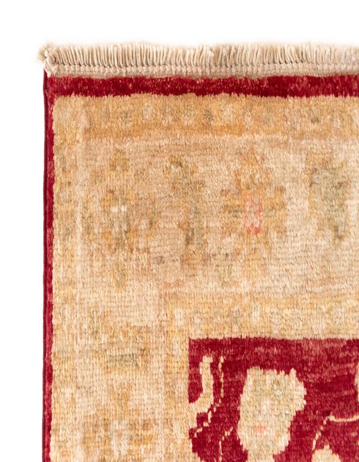 Detail image of  2' 5 x 14' 8 Peshawar Ziegler Wool Runner Rug
