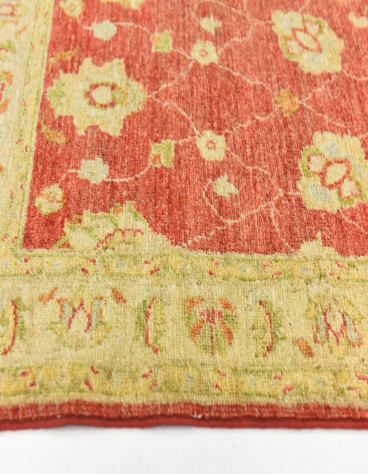 Detail image of  2' 4 x 10' 3  Hand Knotted Peshawar Ziegler Runner Rug