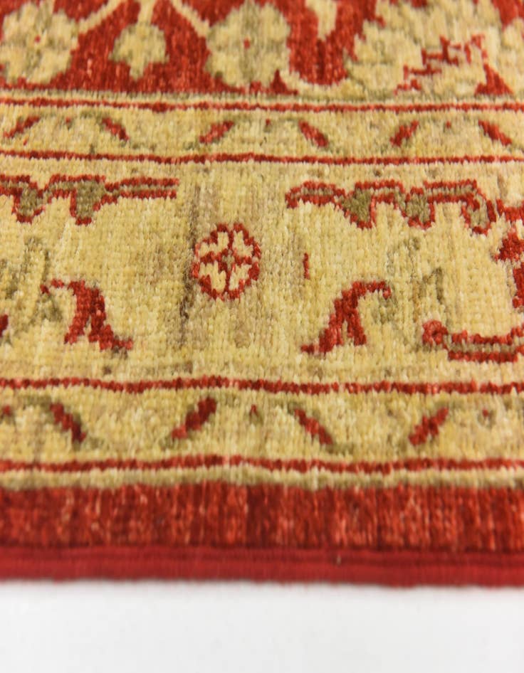 Detail image of  2' 7 x 9' 8  Hand Knotted Peshawar Ziegler Runner Rug