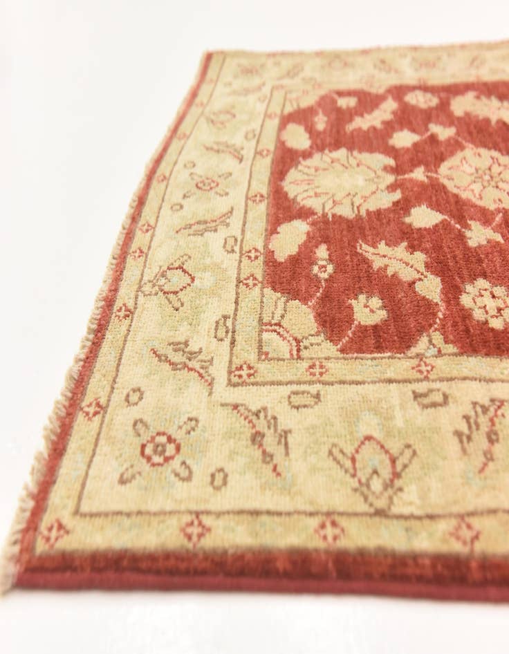 Detail image of  3' x 16' 7  Hand Knotted Peshawar Ziegler Runner Rug