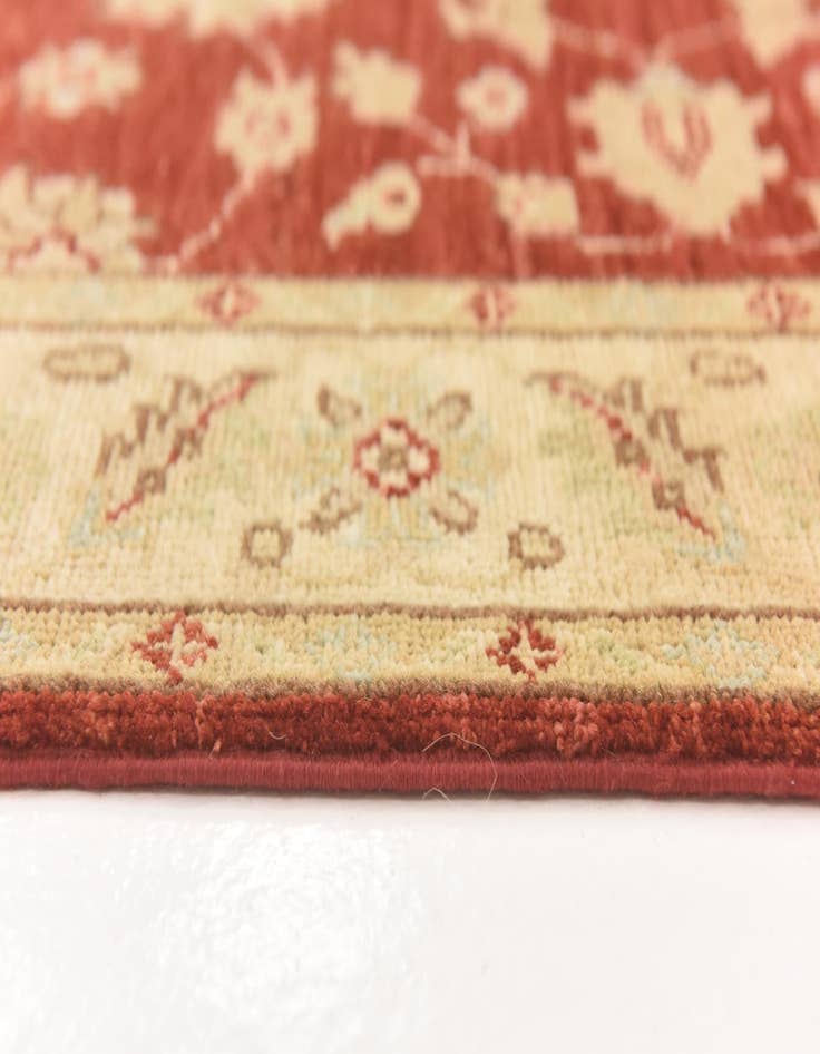 Detail image of  3' x 16' 7  Hand Knotted Peshawar Ziegler Runner Rug