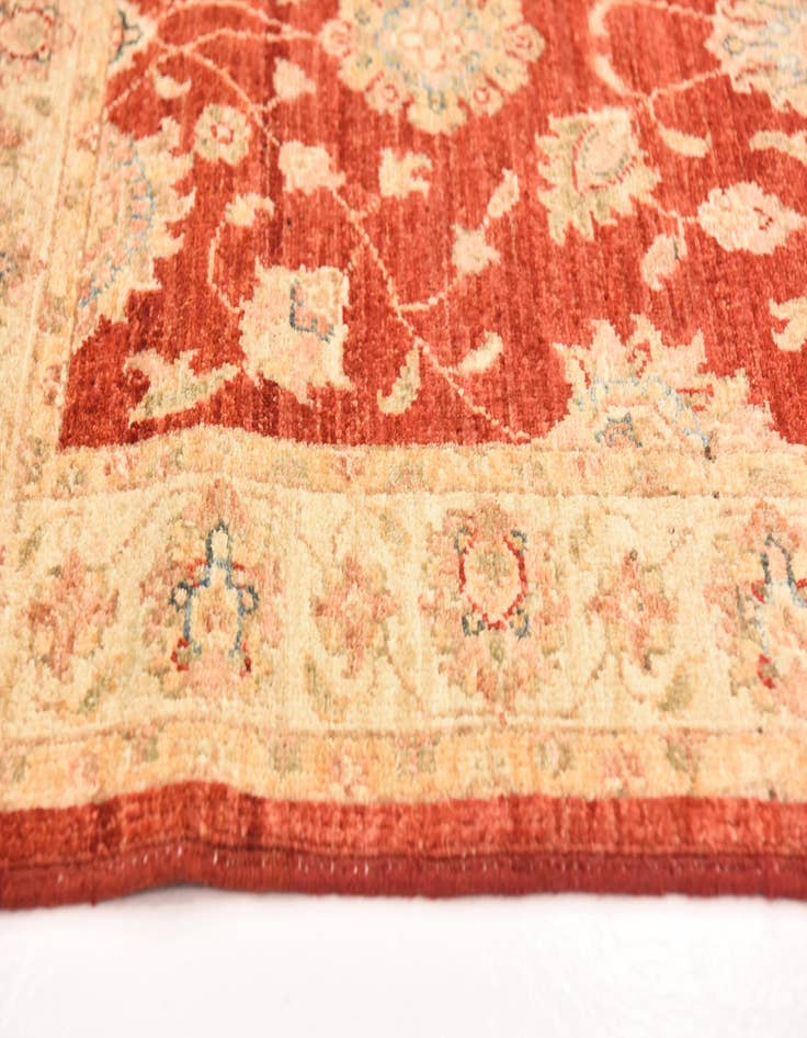 Detail image of  2' 9 x 9' 11  Hand Knotted Peshawar Ziegler Runner Rug