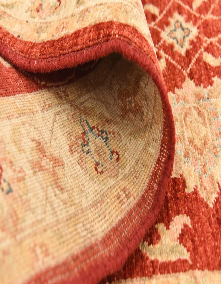 Detail image of  2' 9 x 9' 11  Hand Knotted Peshawar Ziegler Runner Rug