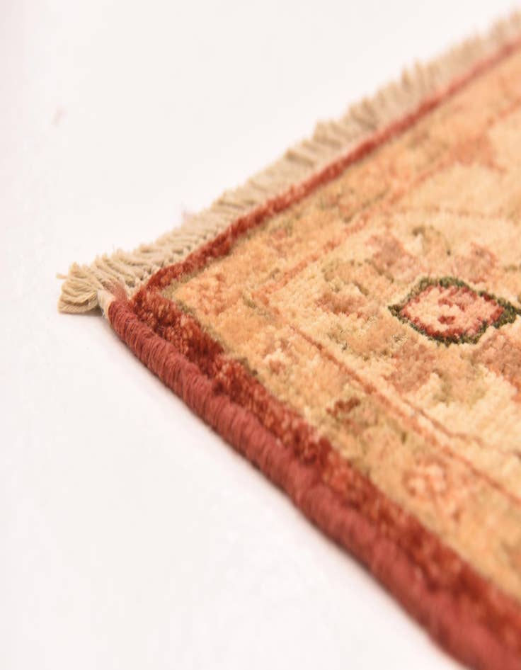 Detail image of  2' 9 x 9' 6  Hand Knotted Peshawar Ziegler Runner Rug