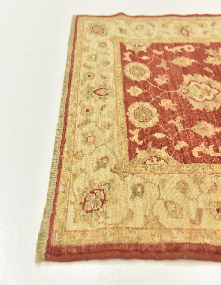 Detail image of  2' 8 x 9' 8  Hand Knotted Peshawar Ziegler Runner Rug