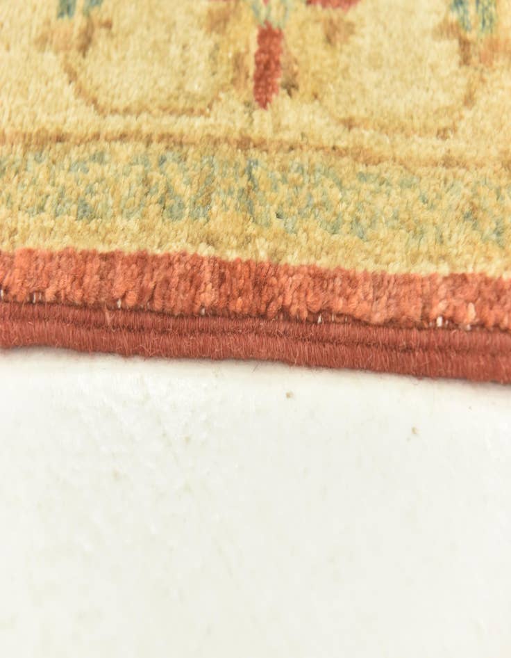 Detail image of  2' 9 x 9' 8  Hand Knotted Peshawar Ziegler Runner Rug