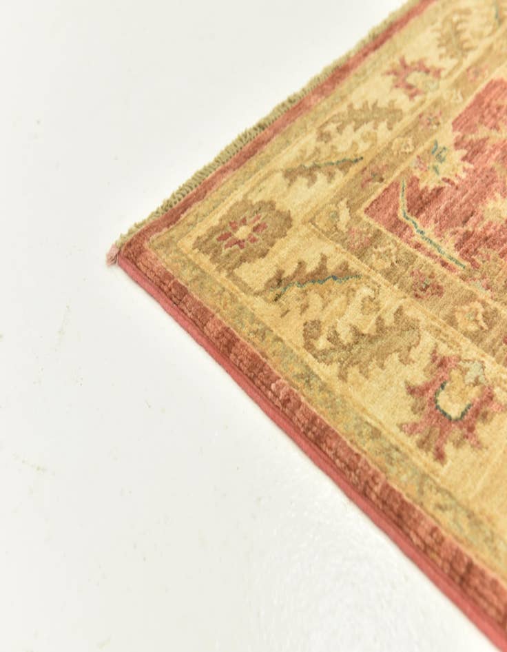 Detail image of  2' 8 x 9' 8  Hand Knotted Peshawar Ziegler Runner Rug