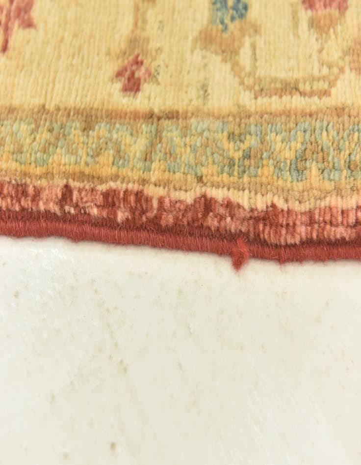 Detail image of  2' 7 x 9' 8  Hand Knotted Peshawar Ziegler Runner Rug