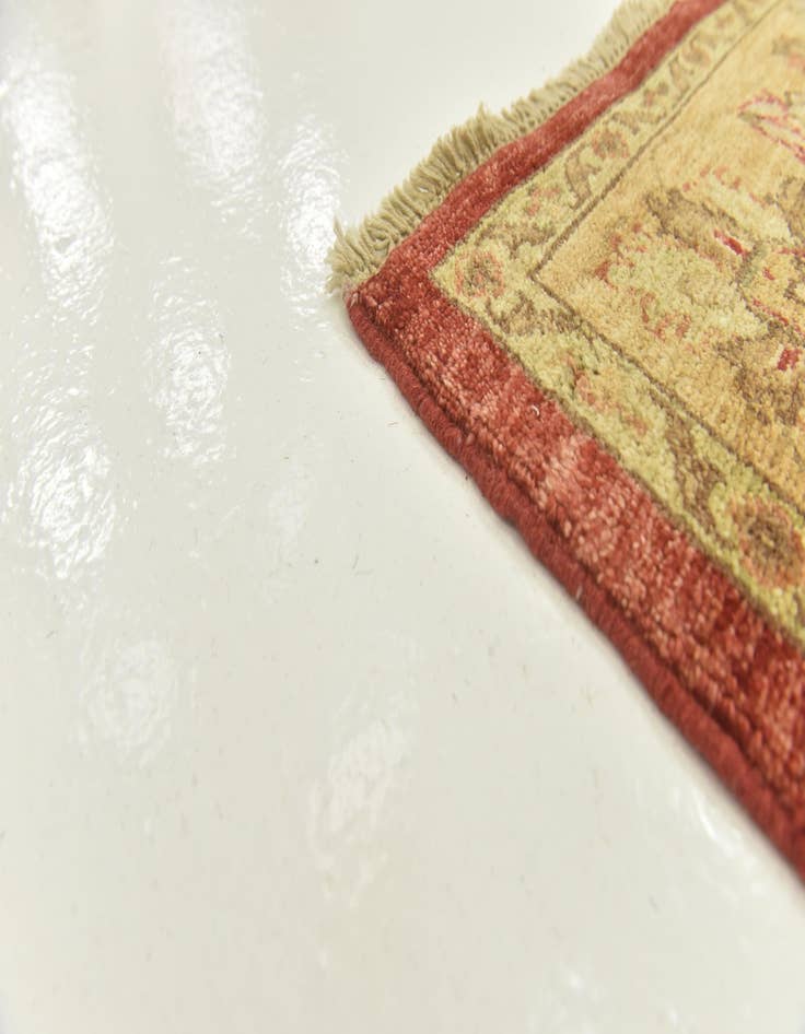 Detail image of  4' 10 x 19' 3  Hand Knotted Peshawar Ziegler Runner Rug