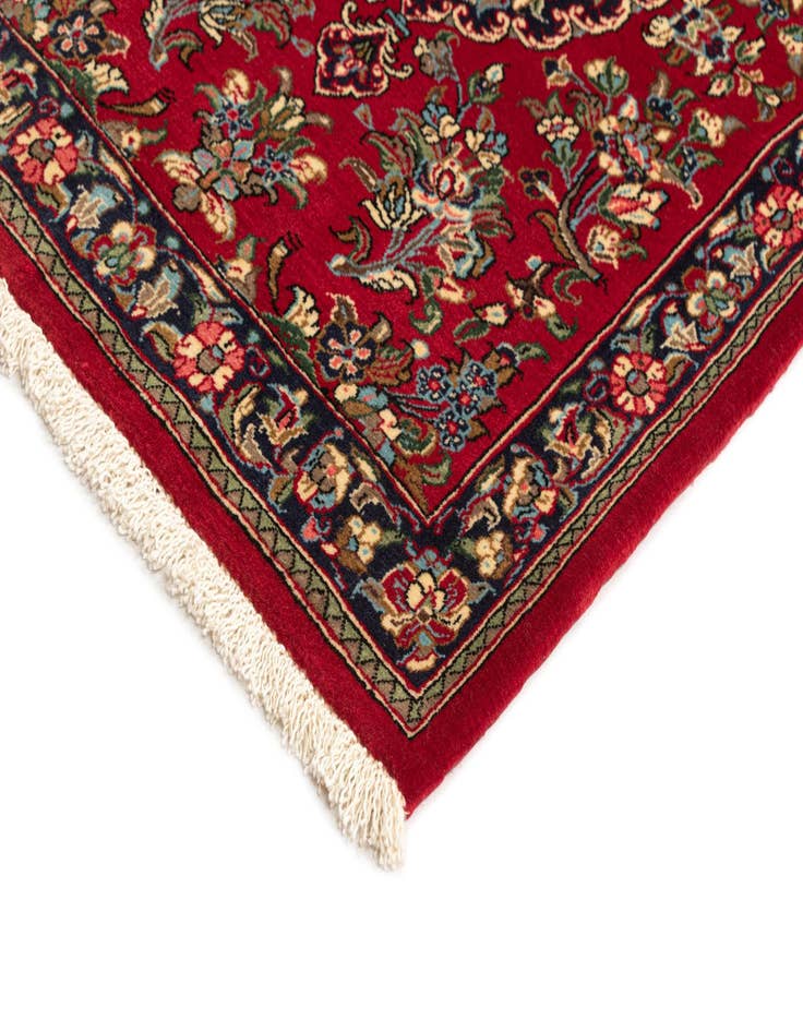 Detail image of  2' 4 x 6' 7  Hand Knotted Qom Persian Runner Rug