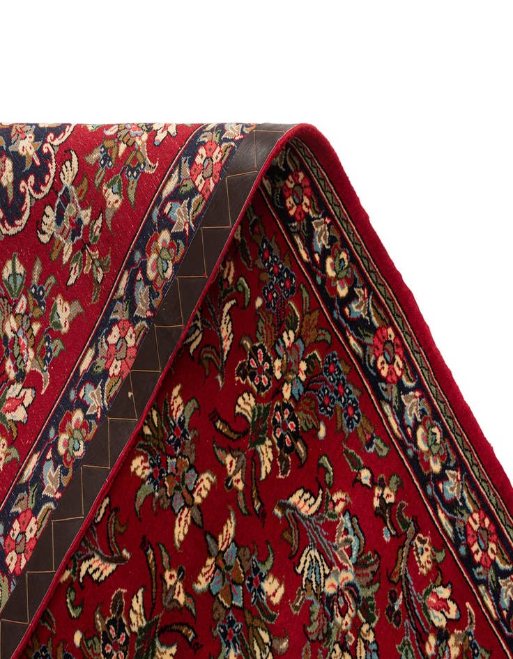 Detail image of  2' 4 x 6' 7  Hand Knotted Qom Persian Runner Rug