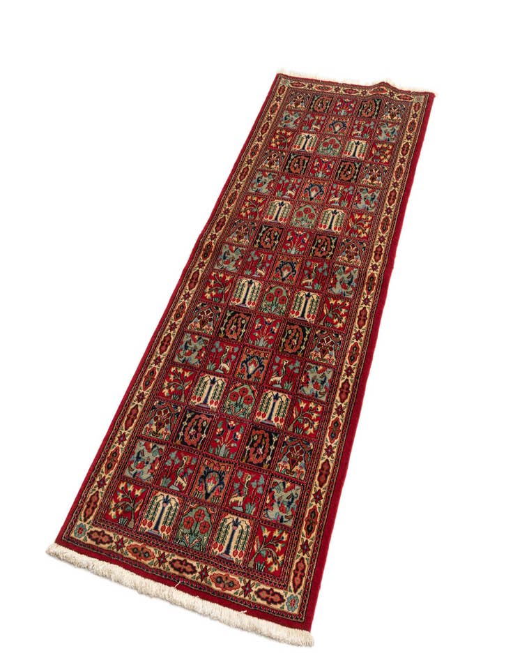Detail image of  2' 6 x 6' 10 Qom Runner Rug