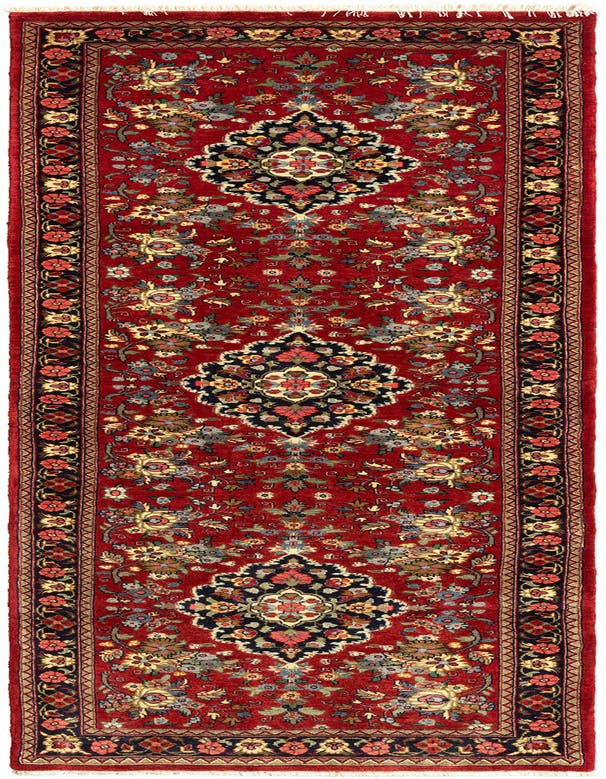  2' 4 x 7' 9  Hand Knotted Qom Persian Runner Rug