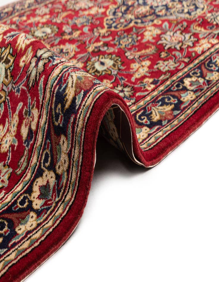 Detail image of  2' 11 x 14' 11  Hand Knotted Qom Persian Runner Rug