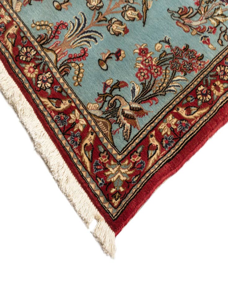 Detail image of  2' 7 x 12' 6 Qom Runner Rug