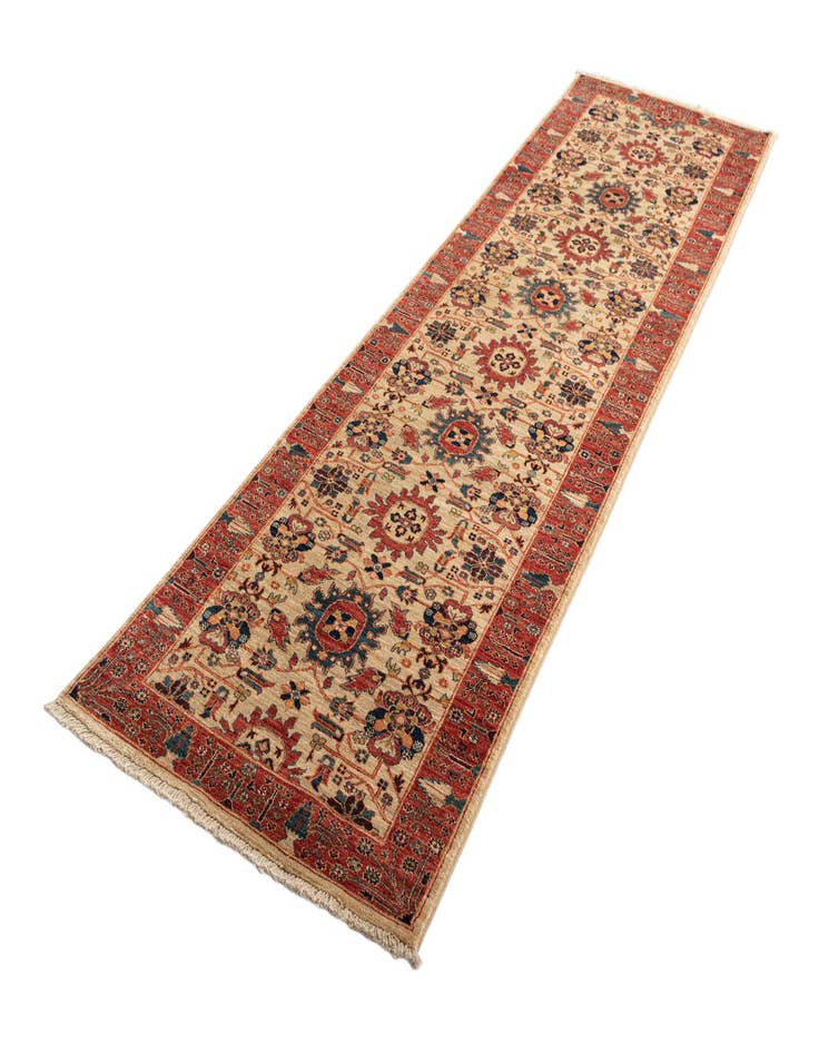 Detail image of 2' 7 x 9' 9 Sara Wool Runner Rug