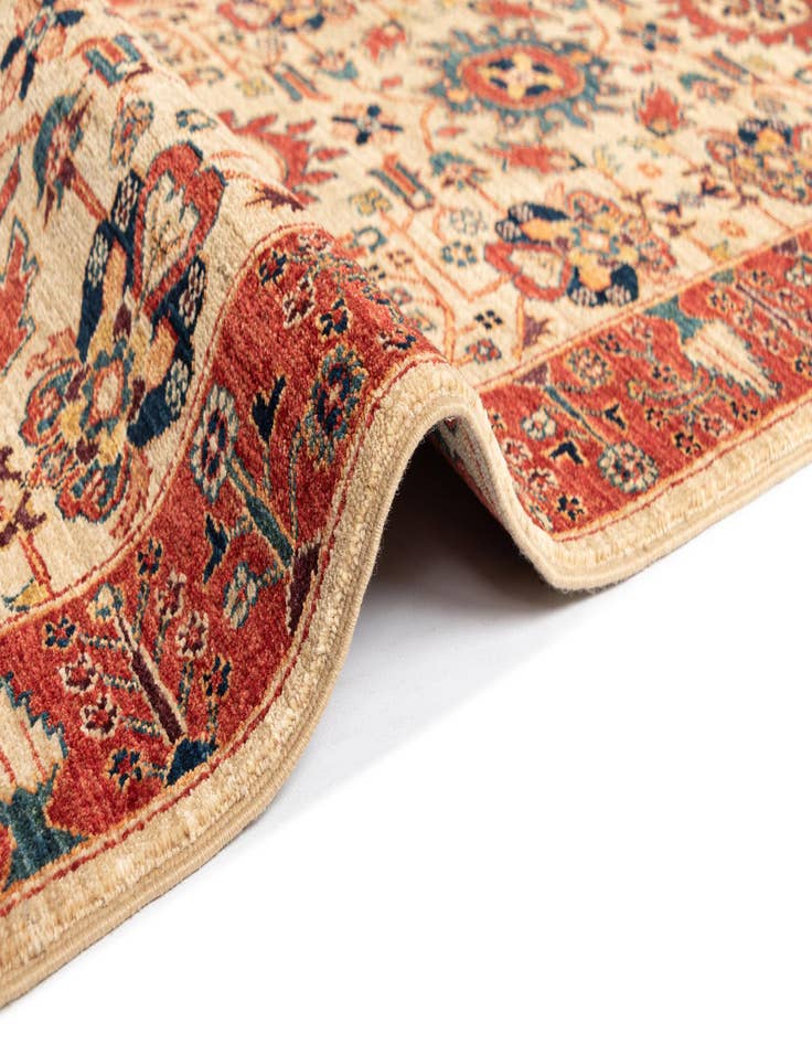 Detail image of 2' 7 x 9' 9 Sara Wool Runner Rug