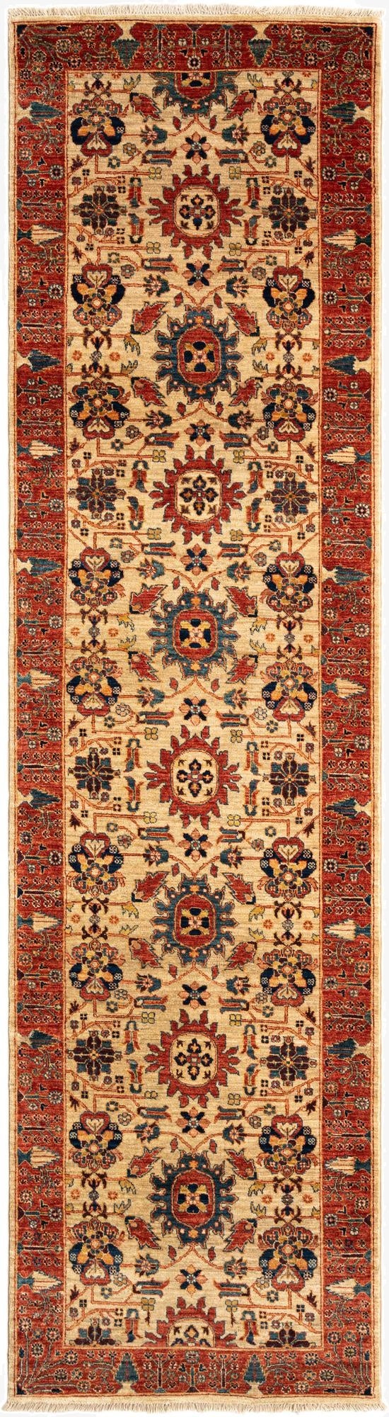  2' 7 x 9' 9 Sara Wool Runner Rug