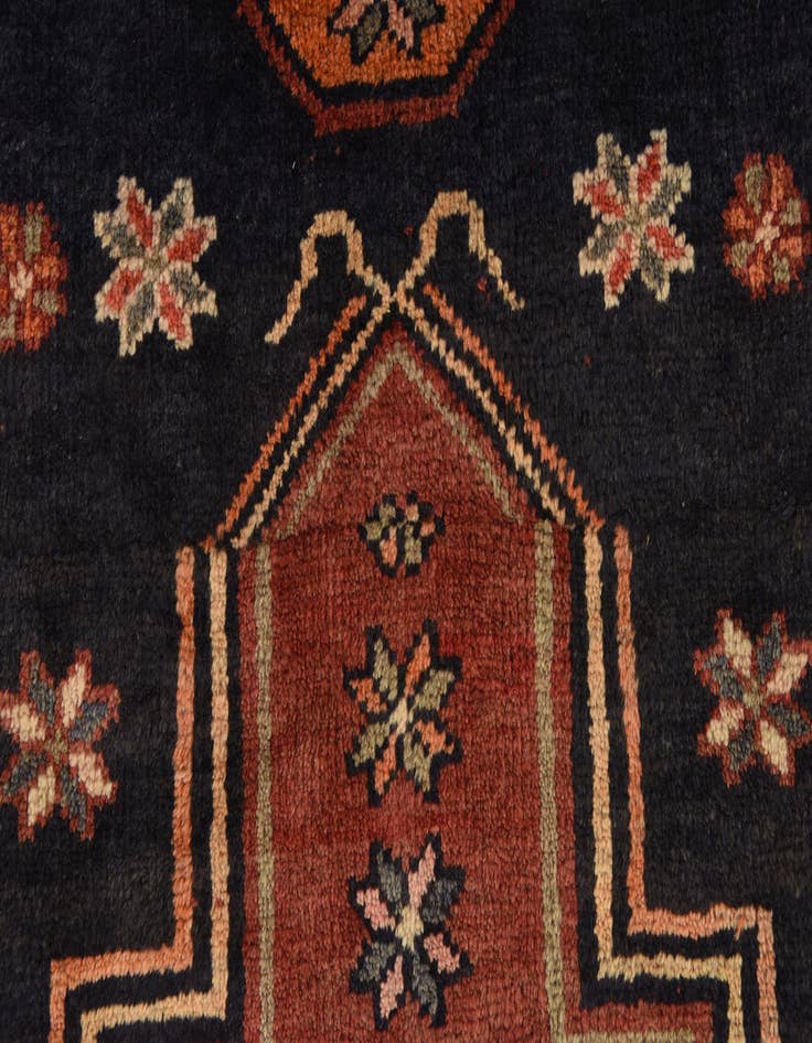 Detail image of  3' 7 x 8' 9  Hand Knotted Sarab Persian Wool Runner Rug