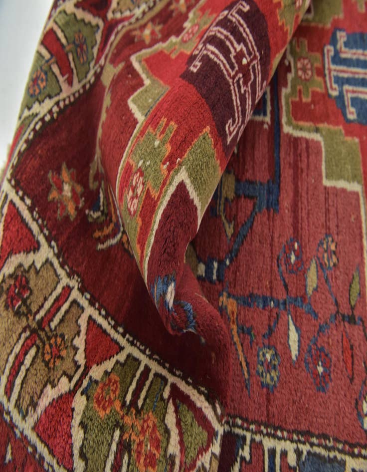 Detail image of  3' 10 x 9' 7  Hand Knotted Sarab Persian Wool Runner Rug
